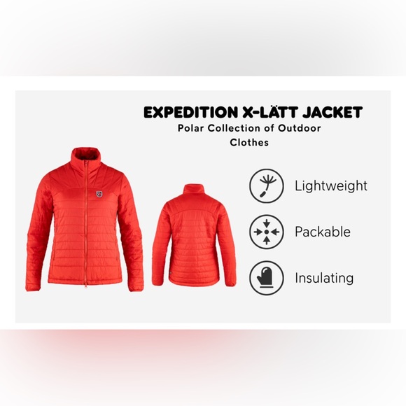 Red FjallRaven Jacket - Picture 3 of 6